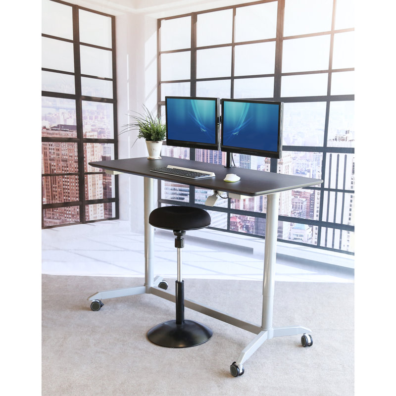 Seville Classics Airlift Height Adjustable Standing Desk & Reviews